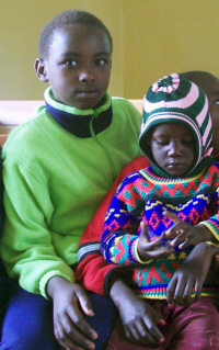 Both of these orphan children still need sponsors